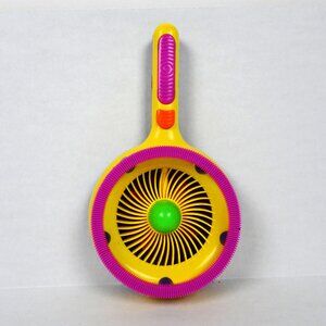 Vintage 1997 Koosh Bubbles Huge Bubble Maker Cap Toys Battery Powered Retro Neon